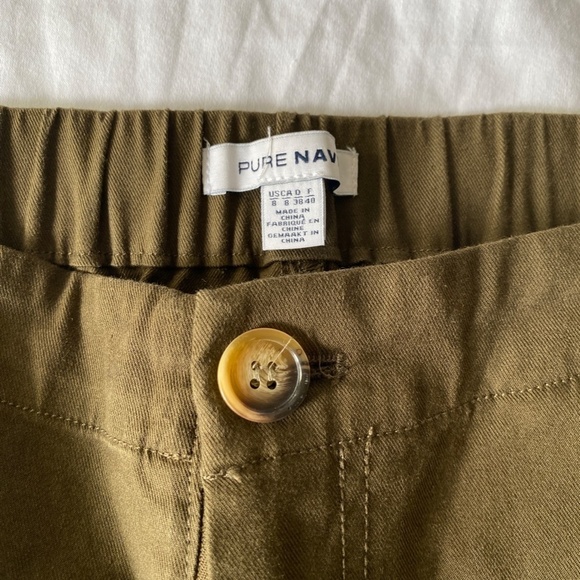 Pure Navy Trousers Womens Size 8 - Picture 3 of 6